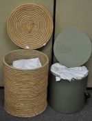 A selection of linen/fabric and light shades