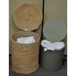 A selection of linen/fabric and light shades