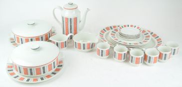 A 'Piccadilly' coffee set and dinner ware