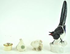 A collection of bird figures