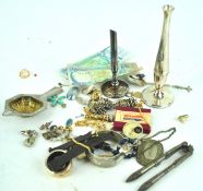 Some silver plated items