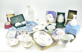 A collection of Wedgwood and other ceramics