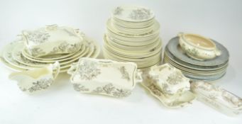 An 'Aremorie' pattern part dinner service and other ceramics
