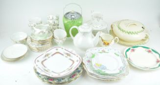 A tureen and other ceramics