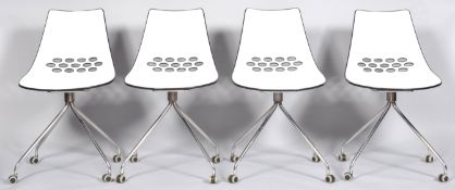 Calligaris, Jam chair, a set of four contemporary dining chairs,