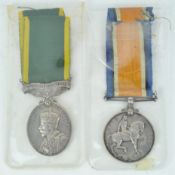 A WWI British War medal to 290550 Pte W F Pyne,