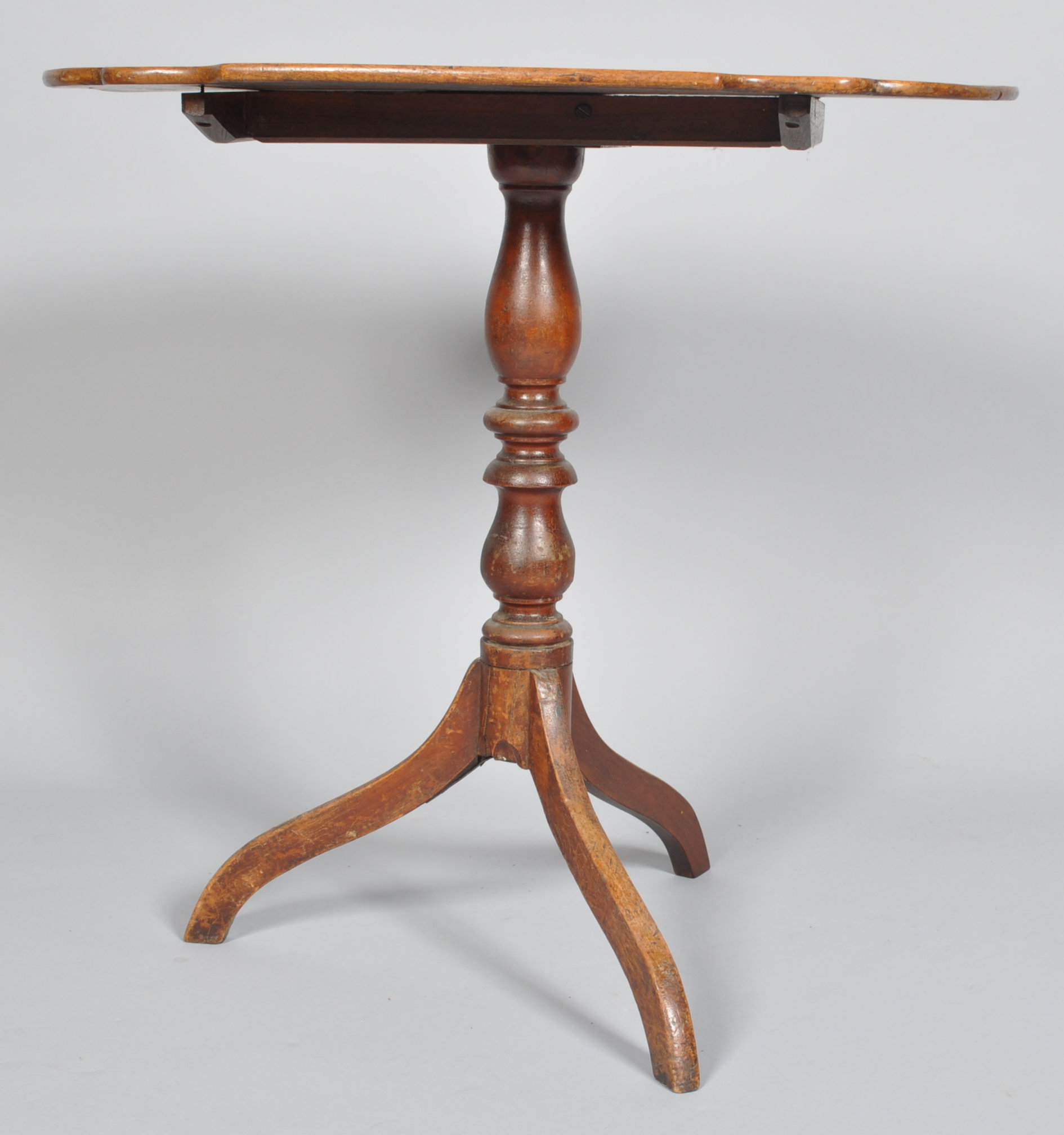 A 19th century mahogany tilt top table, - Image 2 of 2