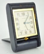 A Jaeger le Coultre travel clock,