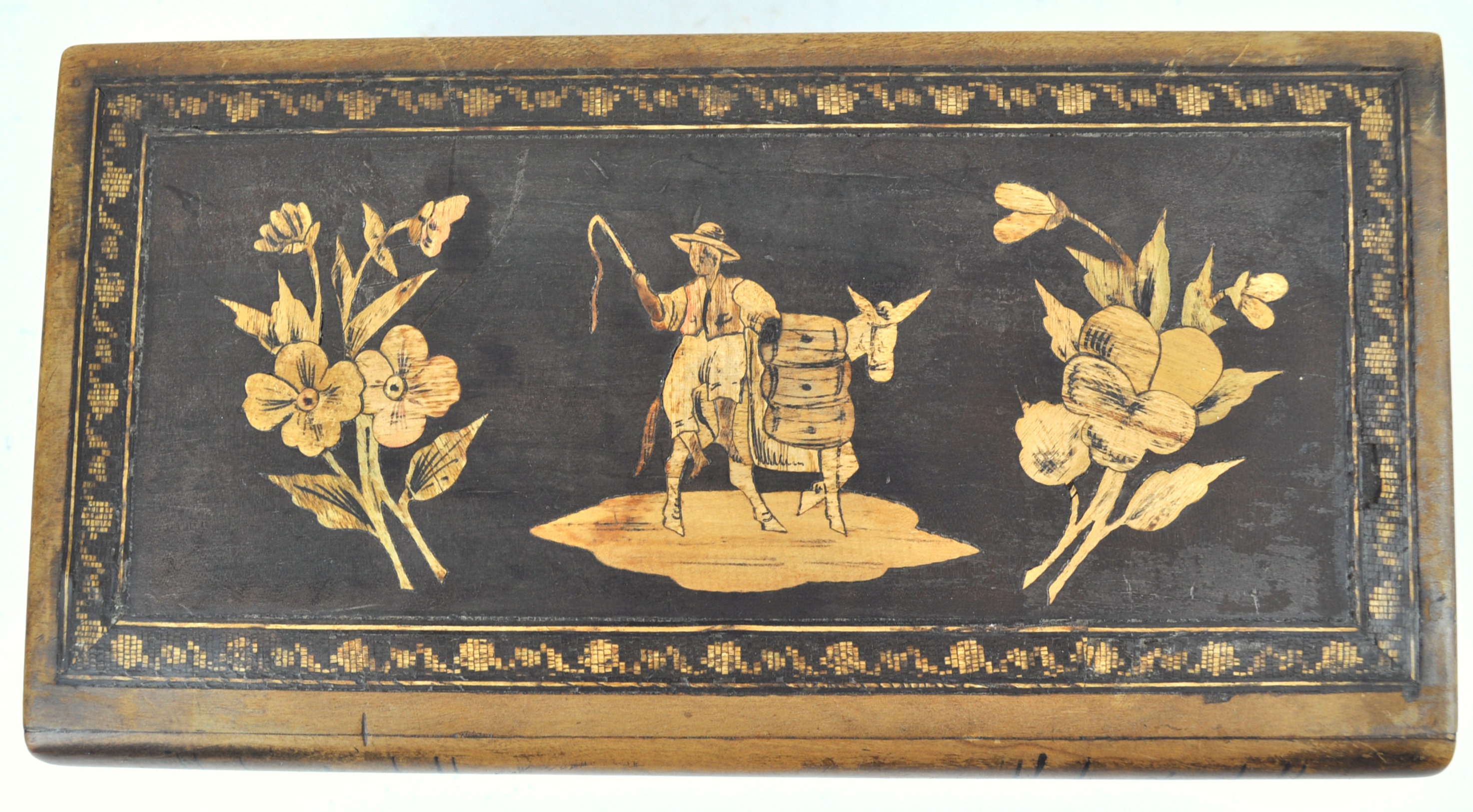 A 19th century Sorrento box in the form of a stack of books, - Image 2 of 3