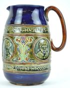 A Doulton stoneware jug,