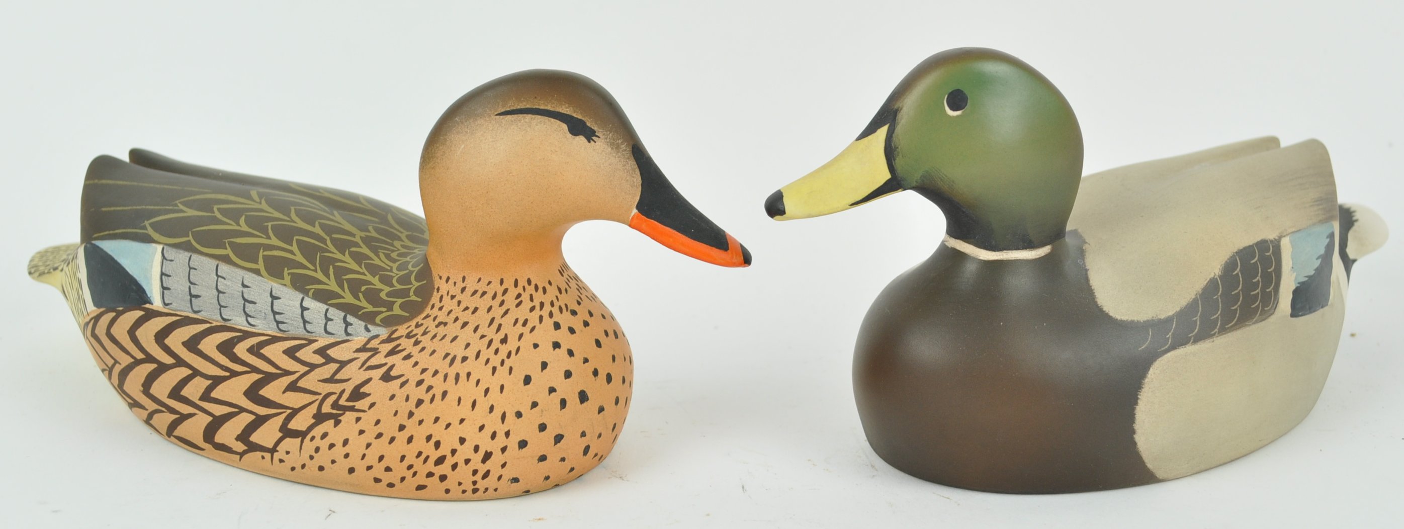 A pair of Royal Doulton decoy ducks.
