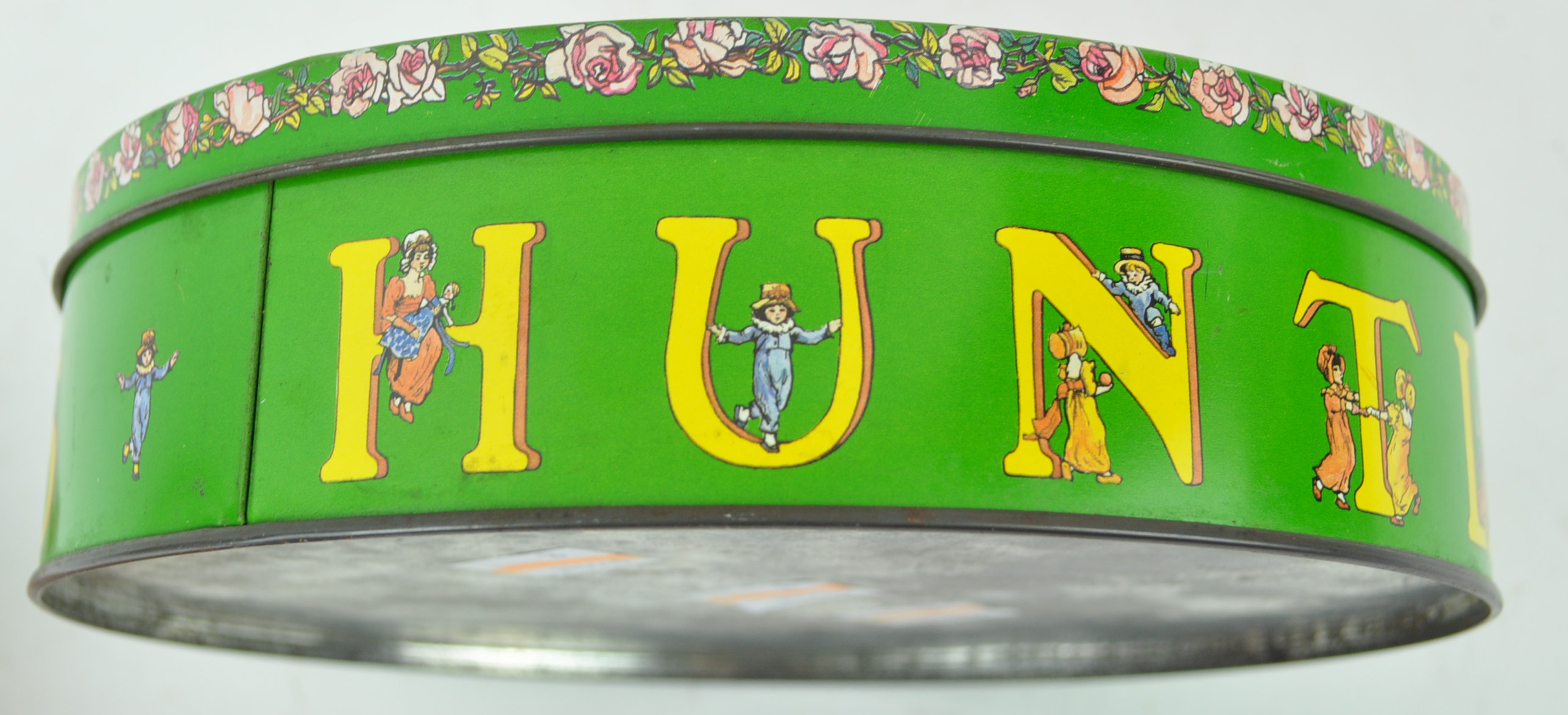 A 1980 Huntley and Palmer 'Rude' ginger nuts biscuit tin, - Image 2 of 3