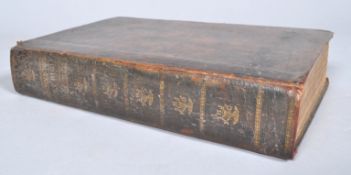 Volume : The Christian's complete Nuttal's Family Bible, 1807, with copper line engraved plates,