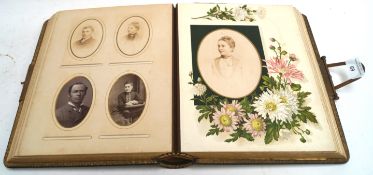 A Victorian photograph album