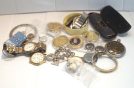 A collection of watches,