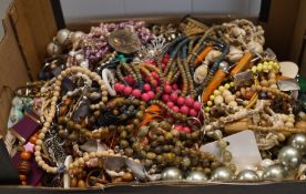 A collection of costume jewellery