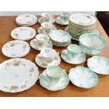 A Foley china tea service,