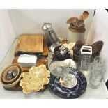 A cafetiere and other kitchenalia