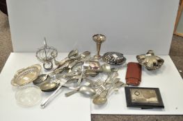 A quantity of silver plate