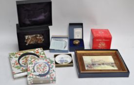 A collection of boxed porcelain, to include Coalport,