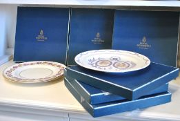 A group of six boxed Royal Worcester 'Employee long service award plates',