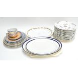 A set of plates,