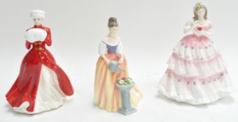 A Royal Doulton figure, Red Red Rose,