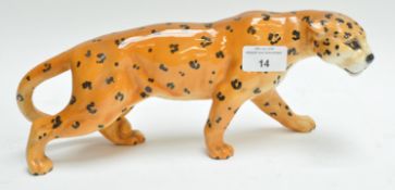 A Beswick figure of a leopard