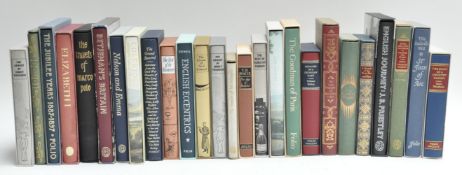 A collection of twenty six Folio Society books