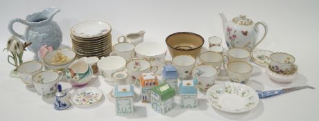 A German porcelain tea set and other ceramics and items