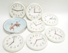 A group of clocks