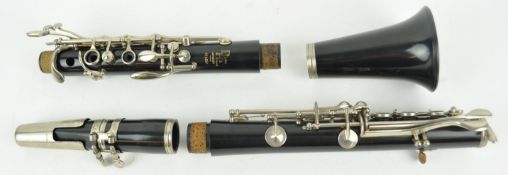 A cased Boosey & Hawkes clarinet,