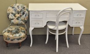 A dressing table,