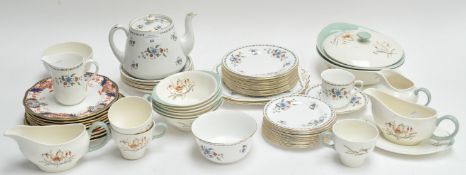 A Shelley part tea service and other ceramics