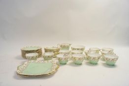 A Shelley tea set,