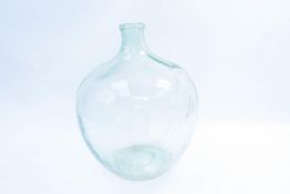 A glass Carboy,