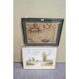 Leslie Cole, Extensive Landscape, watercolour, signed and dated 96 lowr right,