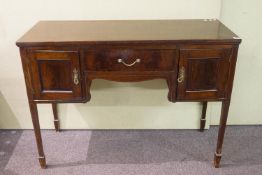 A mahogany sideboard,