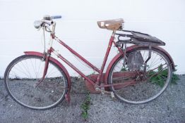 A Raleigh ladies bicycle