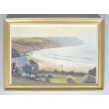 David Rylance, 61941, Coastal scene, oil on canvas, signed lower left,