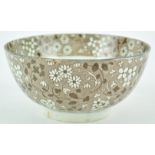 A 19th century pearl ware pottery bowl,