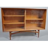 A Dalescraft teak glazed display cabinet, 1960's,