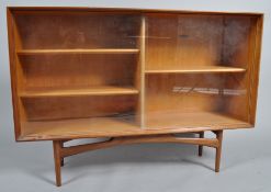 A Dalescraft teak glazed display cabinet, 1960's,