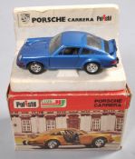 Four boxed Polistil die cast model cars,