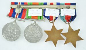 A set of four WWII medals (comprising - 1939-45 Star France and Germany Star,