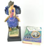 A Chelsea pottery figure, 'Boy on a Turkey', by Harry Parr, signed and dated 1925,