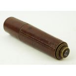 A Broadhurst Clarkman & Co three draw signalling Mark VI f4 telescope, No 7850,