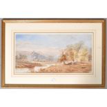 H Earp, River landscape, watercolour and body colour, signed lower right 23.