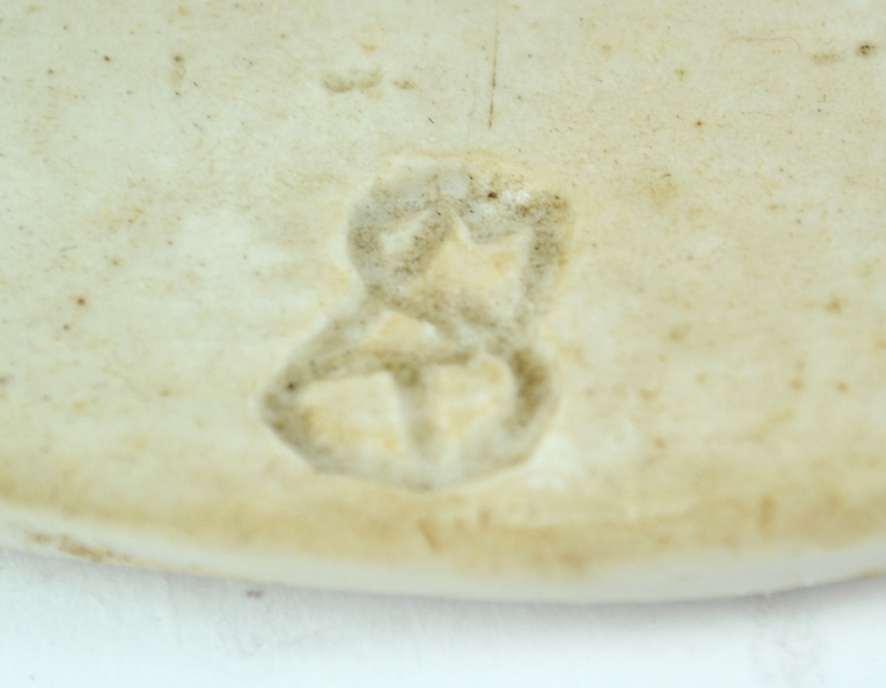 A Studio pottery figure of a fish with pierced tail and fins, incised potters mark, - Image 4 of 4