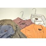 Five men's Mulberry Company shirts